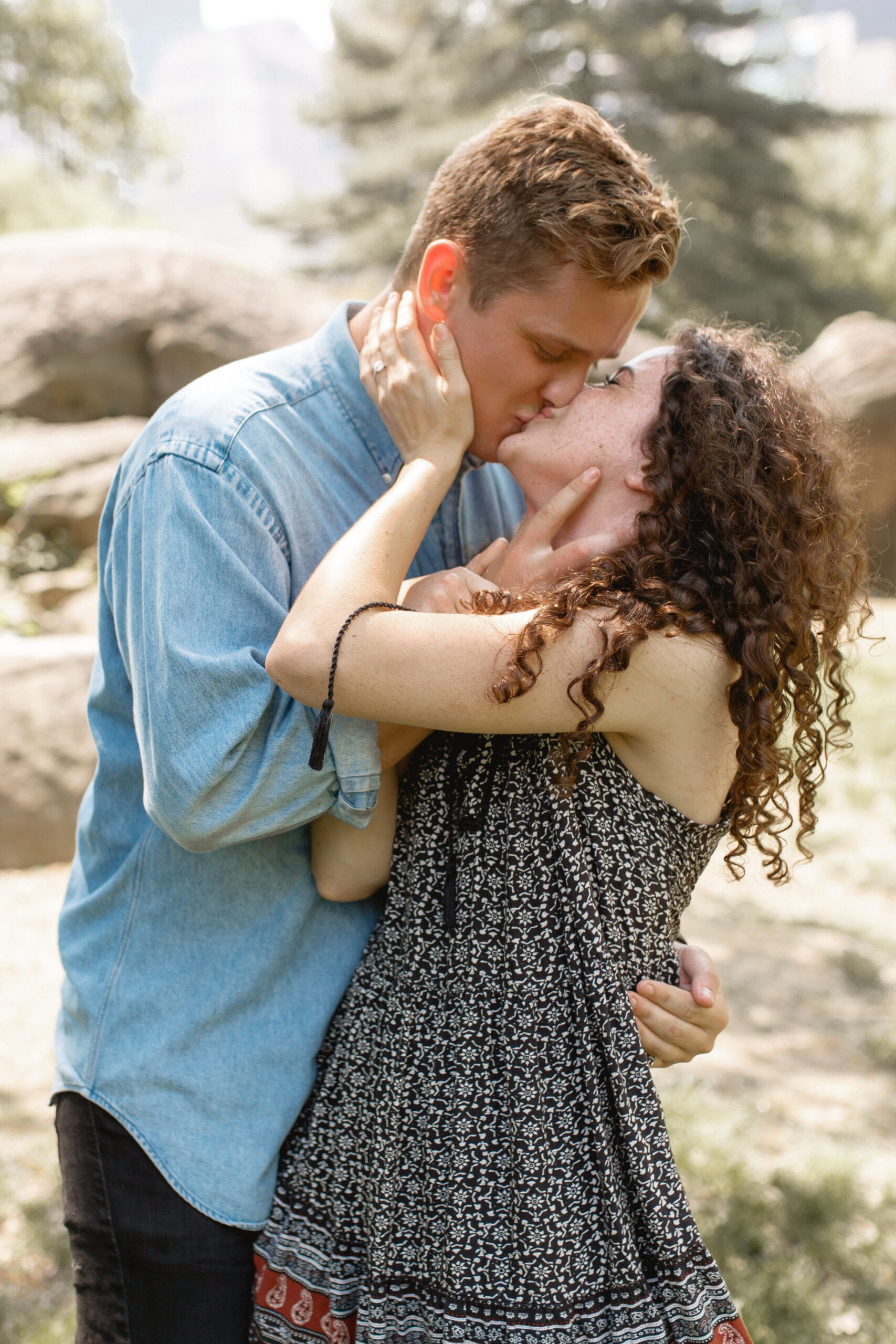 Central Park New York City Engagement Adventure Session Between the Pine Photography 