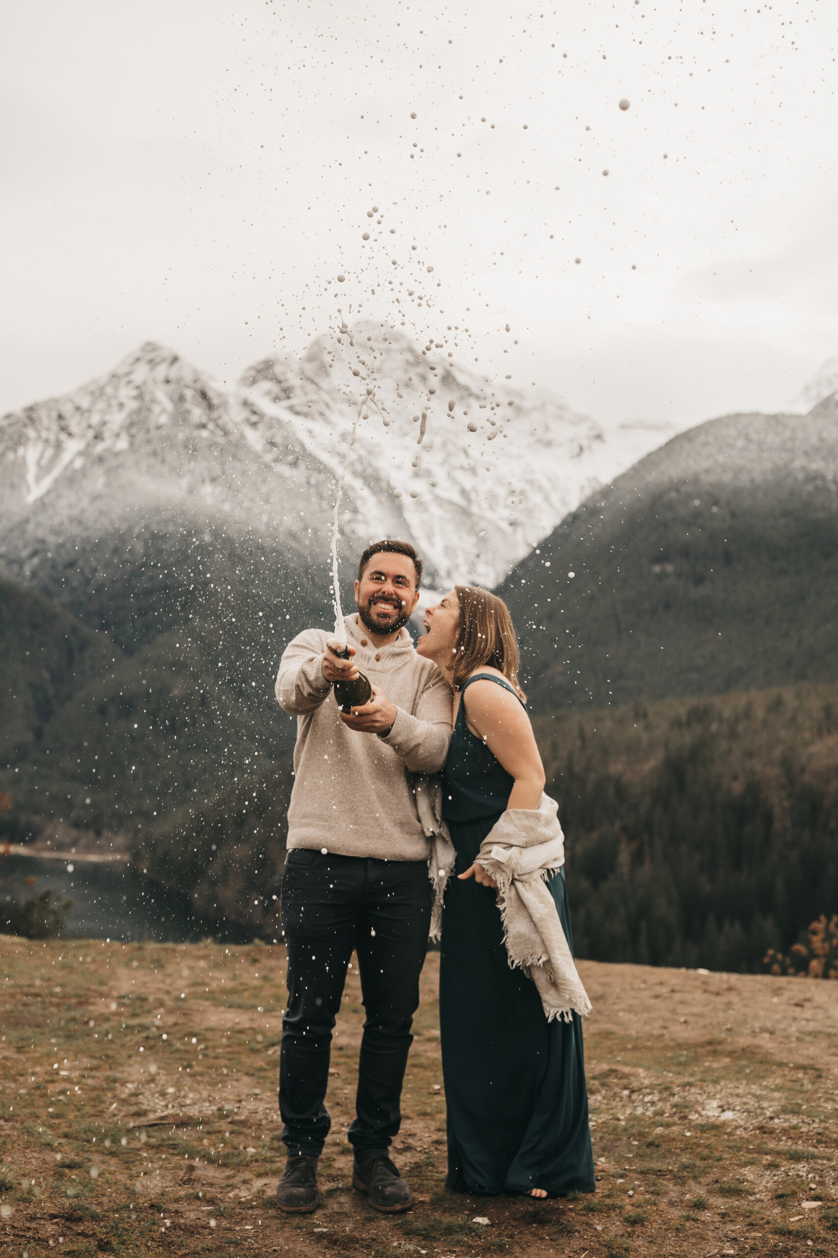 Diablo Lake Engagement Session- North Cascades National Park. Between the Pine- Seattle, WA. Wedding and Elopement Photographer 