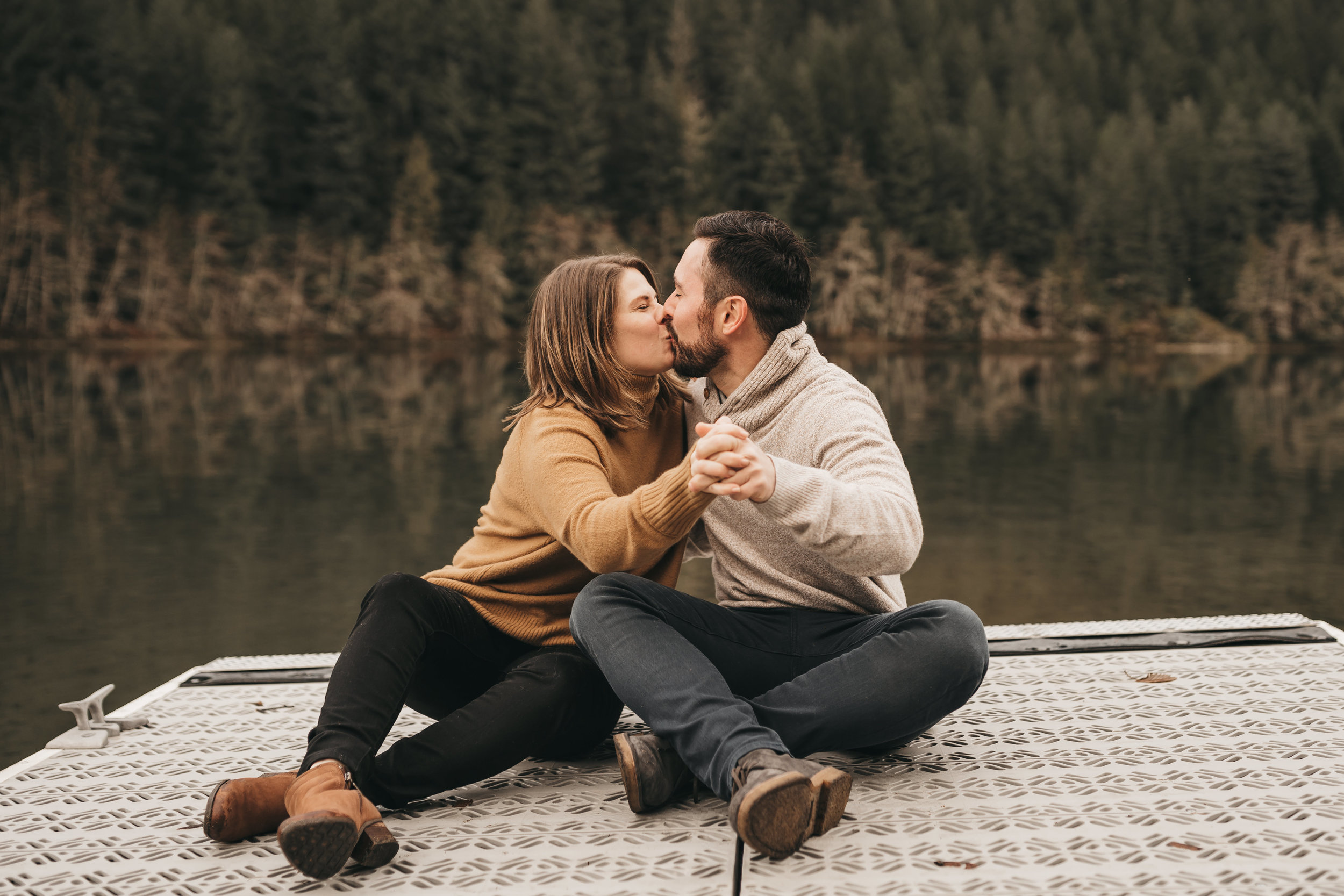 Diablo Lake Engagement Session- North Cascades National Park. Between the Pine- Seattle, WA. Wedding and Elopement Photographer 