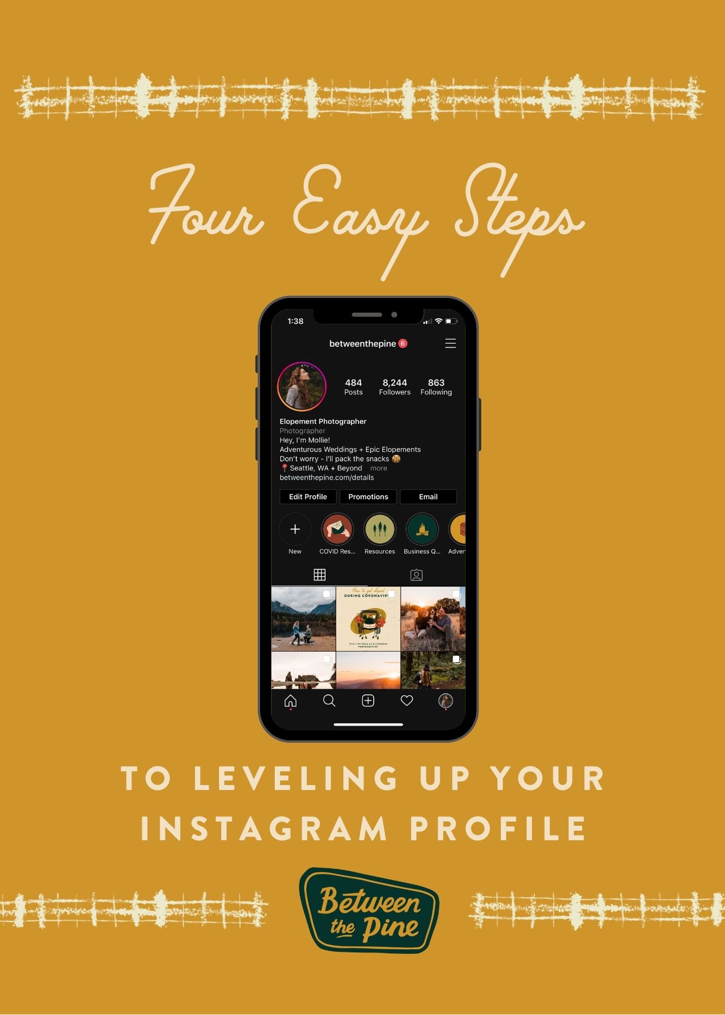 Four Easy Steps to Upping your Small Business Instagram Profile
