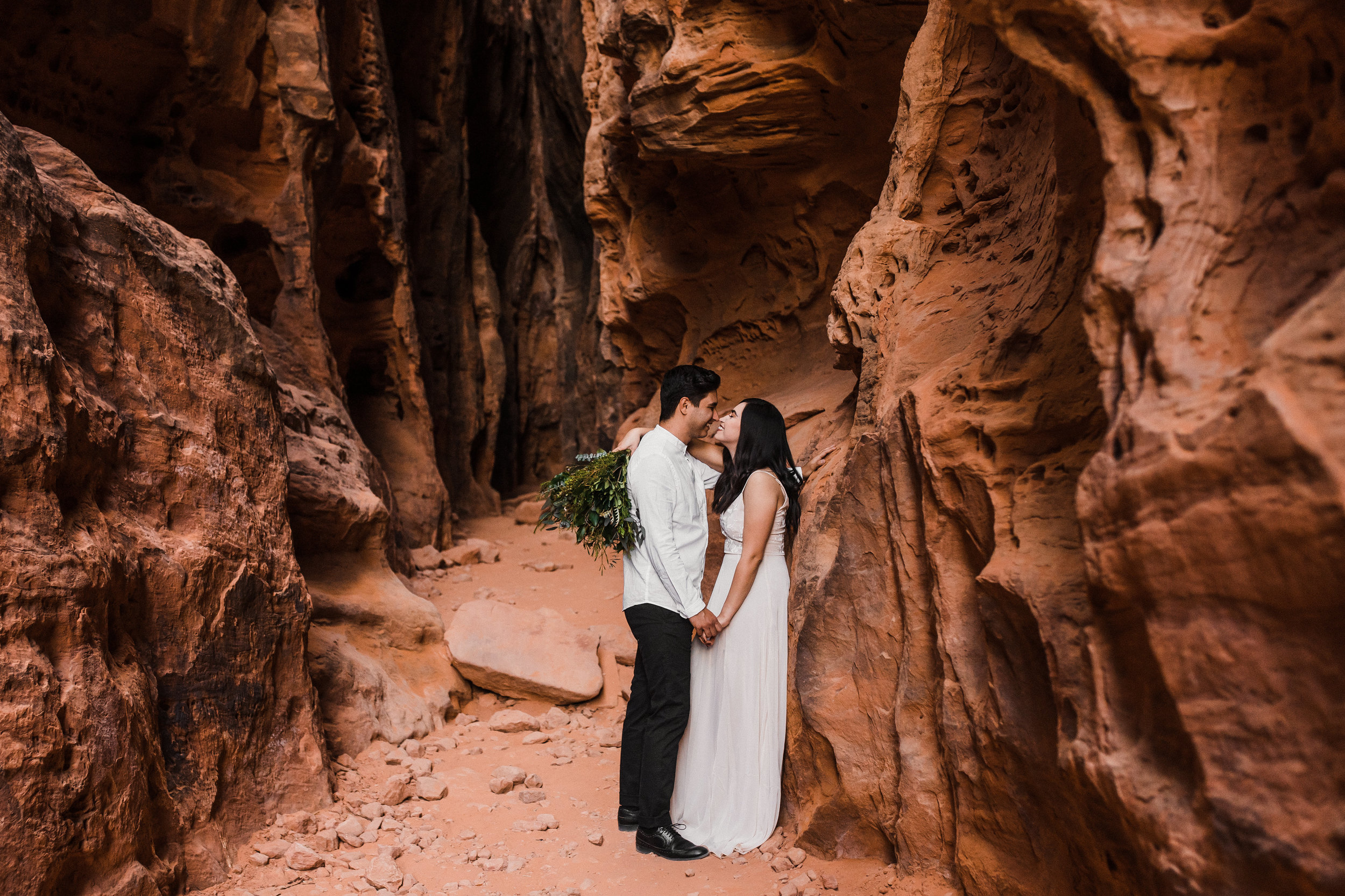 Snow Canyon State Park Elopement | Between the Pine Adventure Elopement Photography 