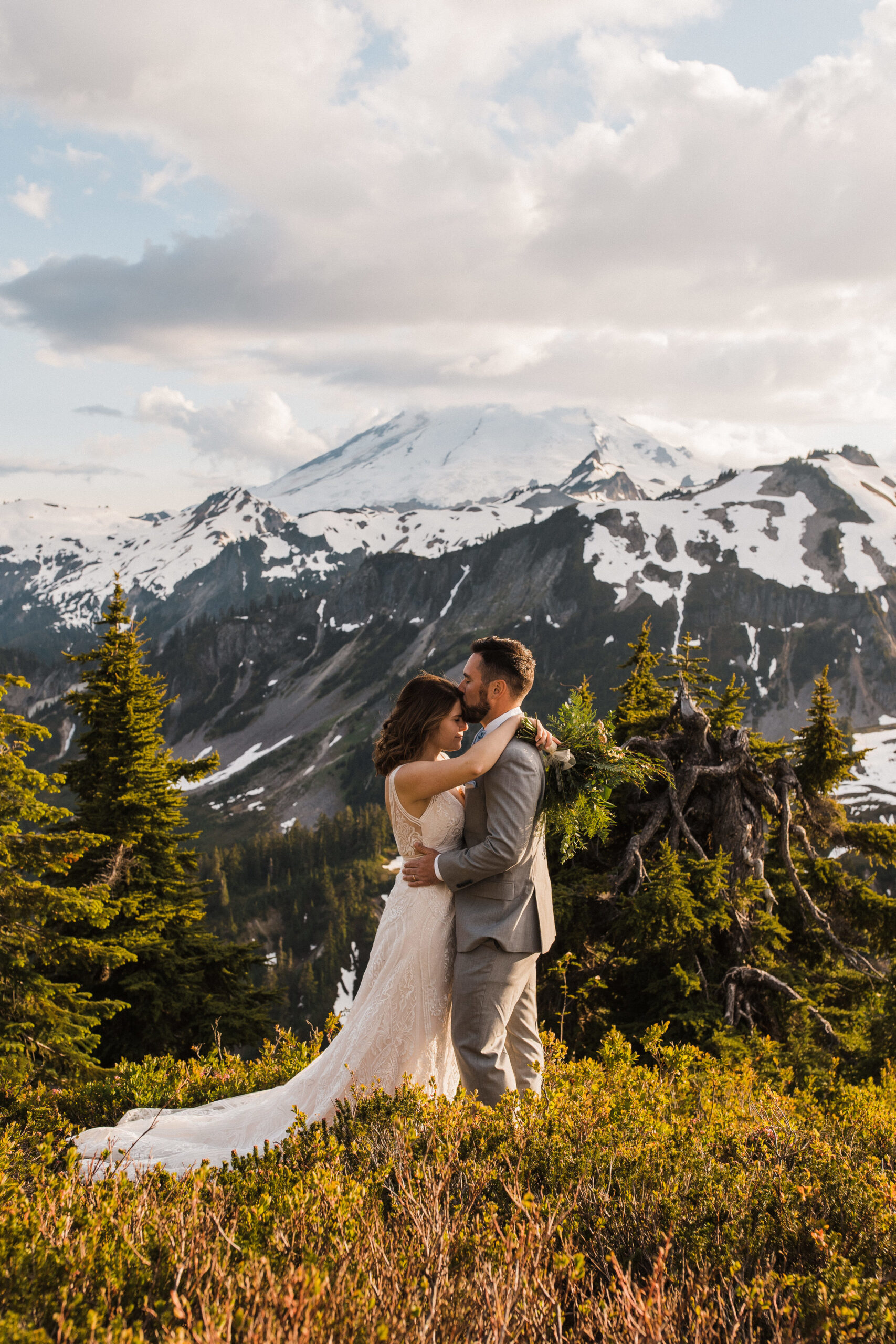 Mountain Wedding Day After Session | Between the Pine Adventure Elopement Photography 