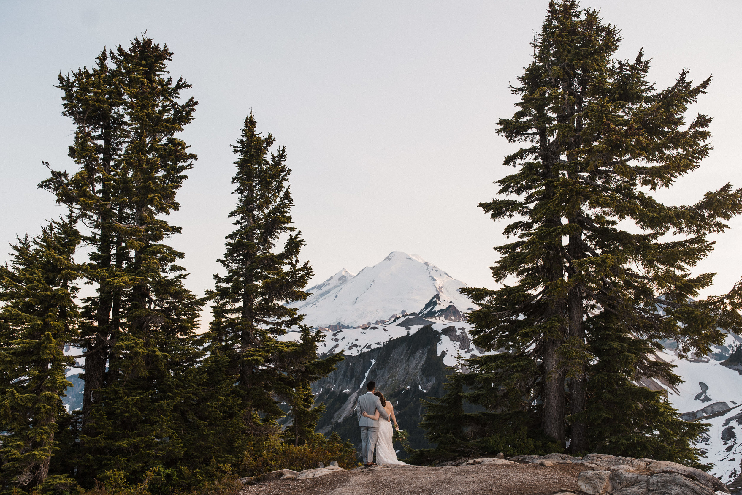Mountain Wedding Day After Session | Between the Pine Adventure Elopement Photography 