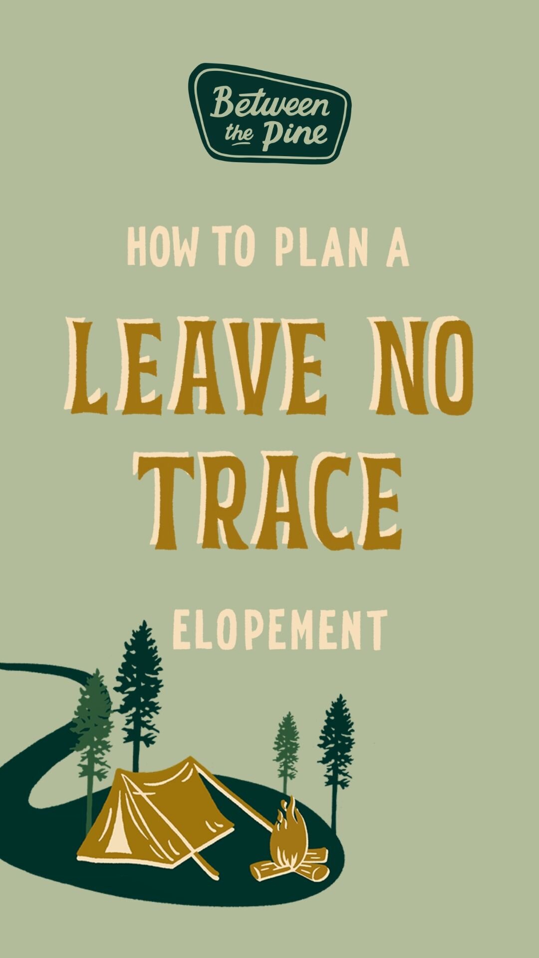 How To Plan A Leave No Trace Elopement - Between The Pine