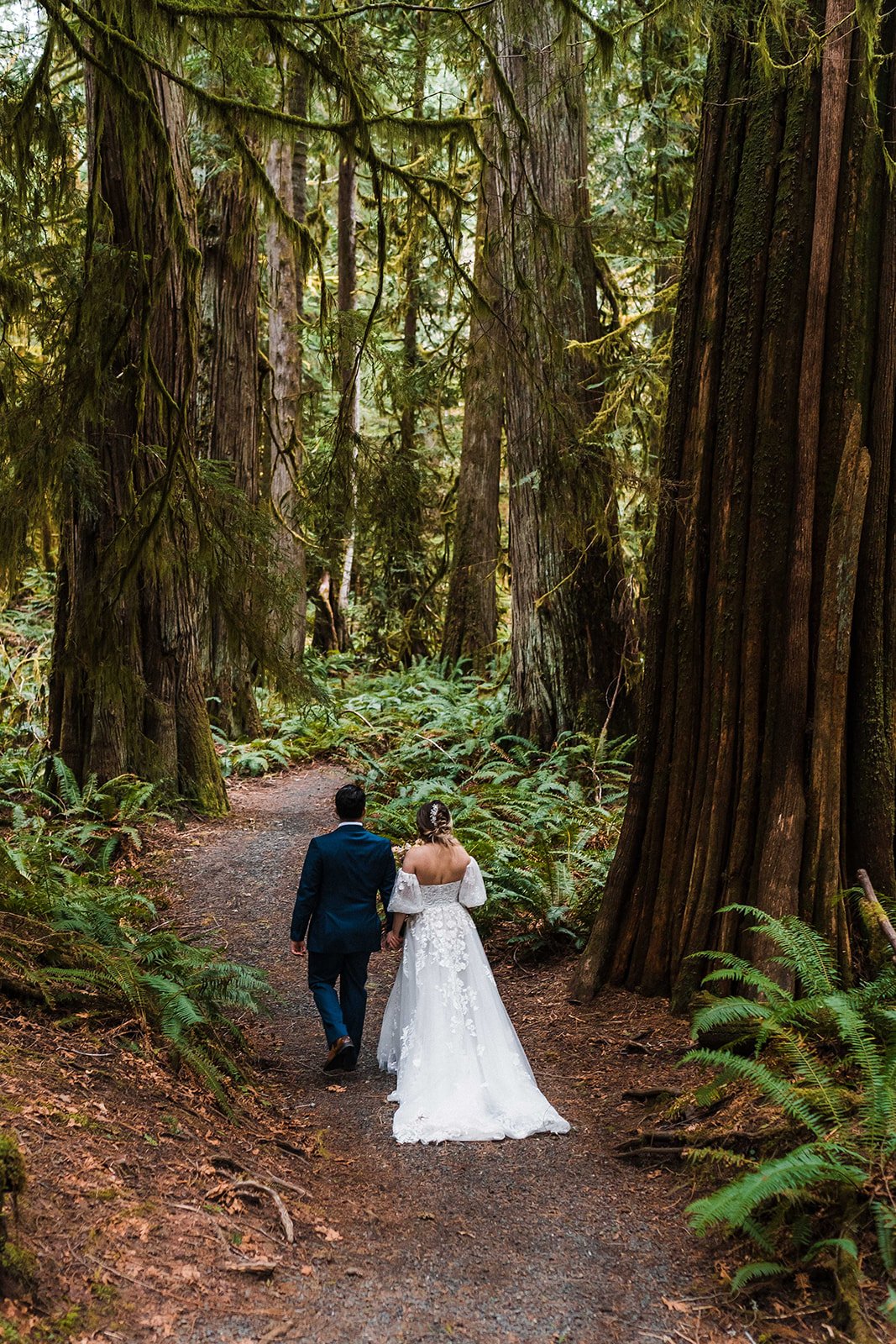 Dreamy Forest Wedding in Olympic National Park