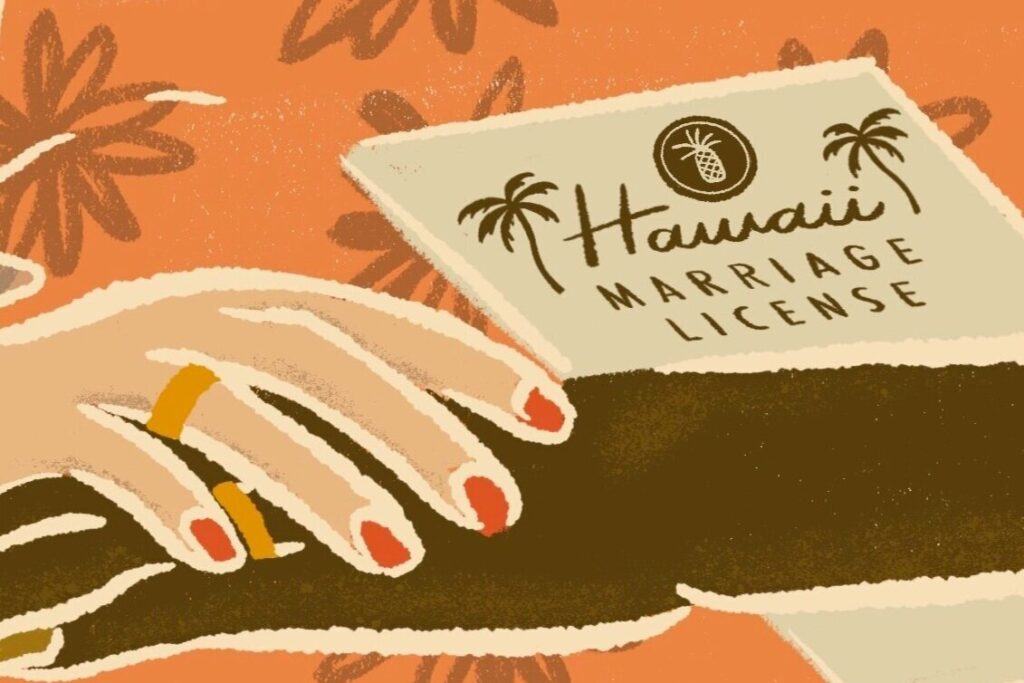 Hawaii Marriage License graphic
