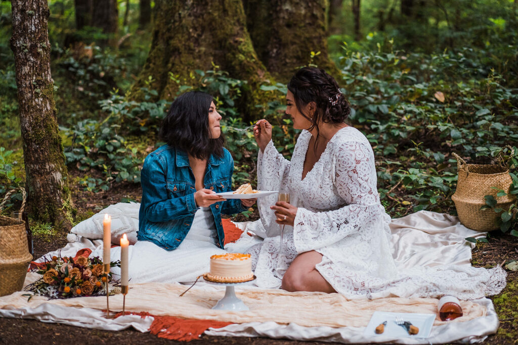 Forest Elopement in the Pacific Northwest