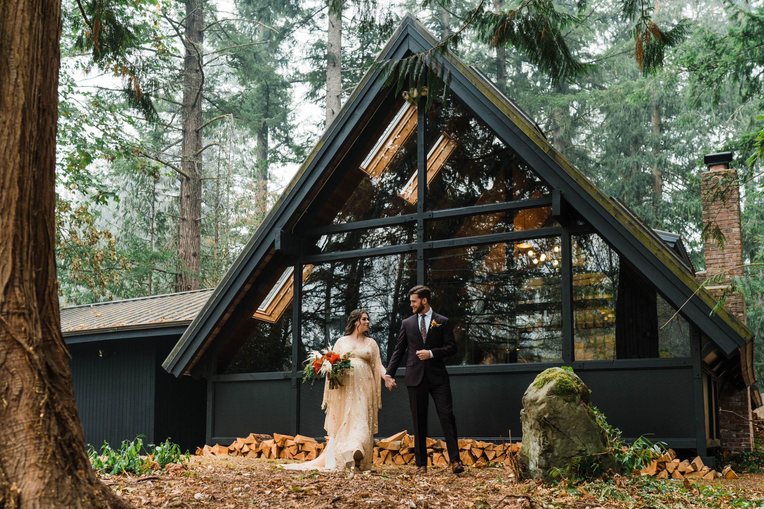 How to Plan an AirBnb Wedding Between the Pine