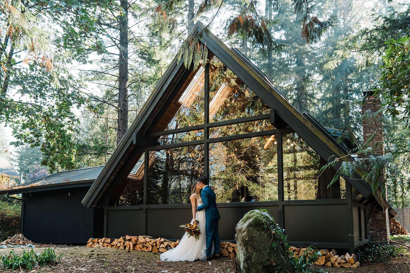 How to Plan an AirBnb Wedding Between the Pine