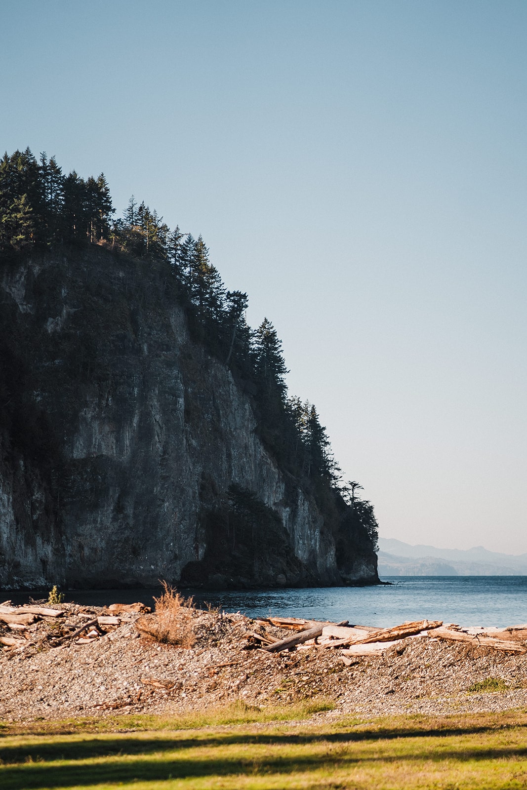 Olympic Peninsula beach at Agate Beach Lodge