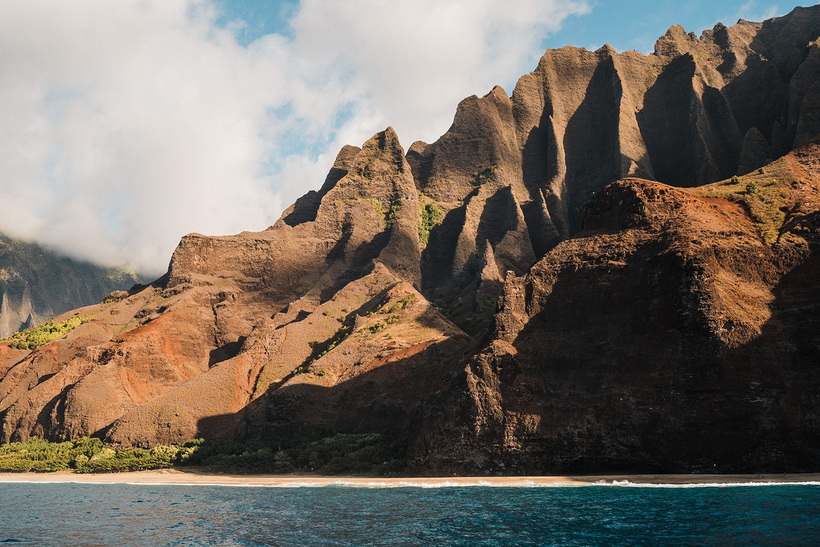 Na Pali Coast in Kauai, Hawaii