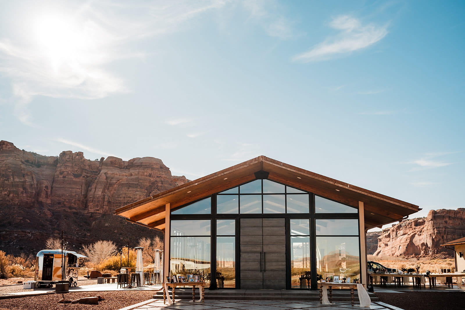 Red Earth, a micro wedding venue in the Moab desert of Utah.